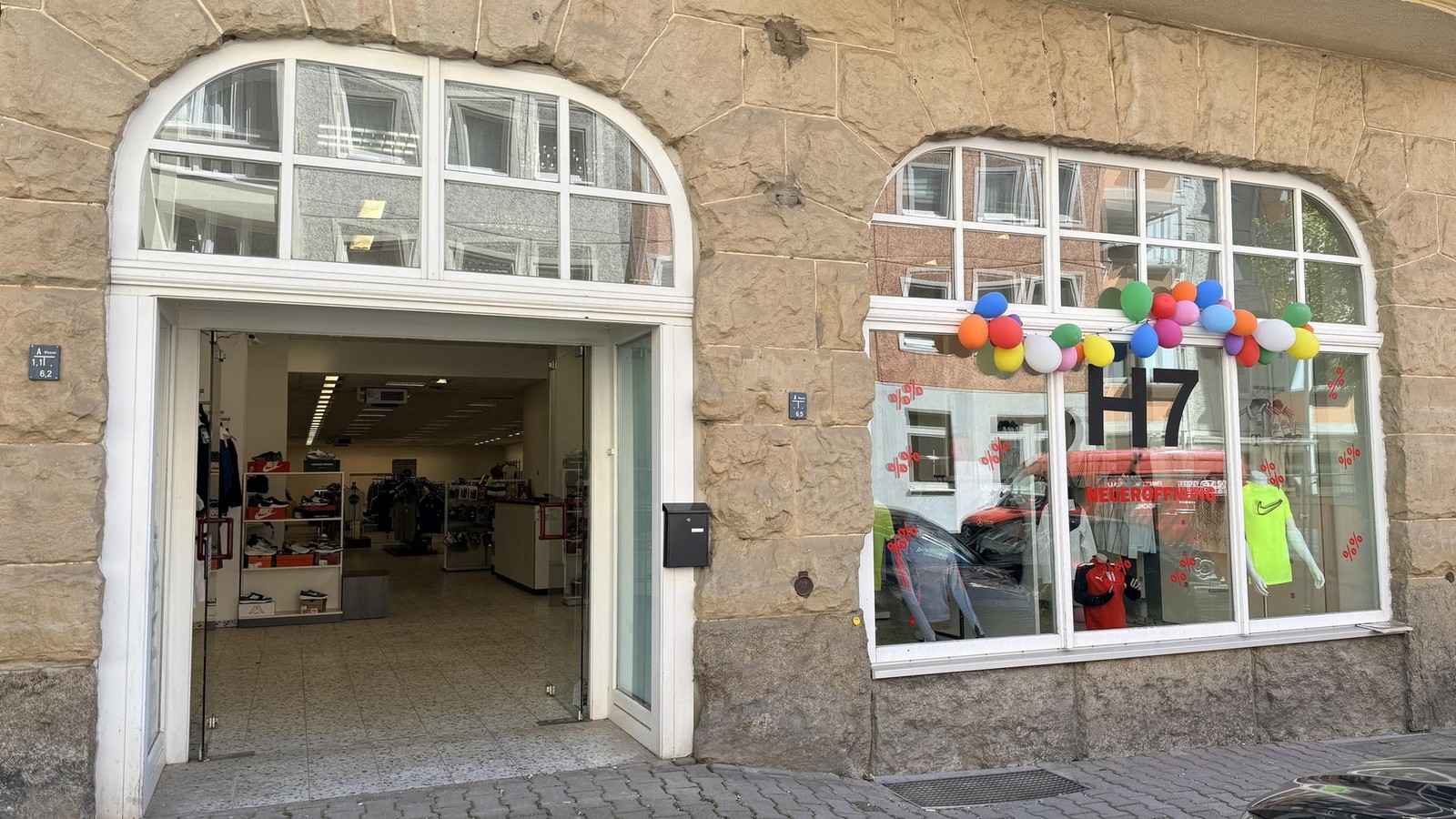 H7 Outletstore Gera von außen